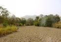 #6: A view of the Shere Hills from the streambed 300 metres from the Confluence