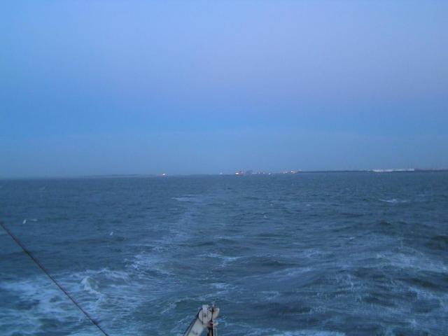 View to SE towards the Maasvlakte