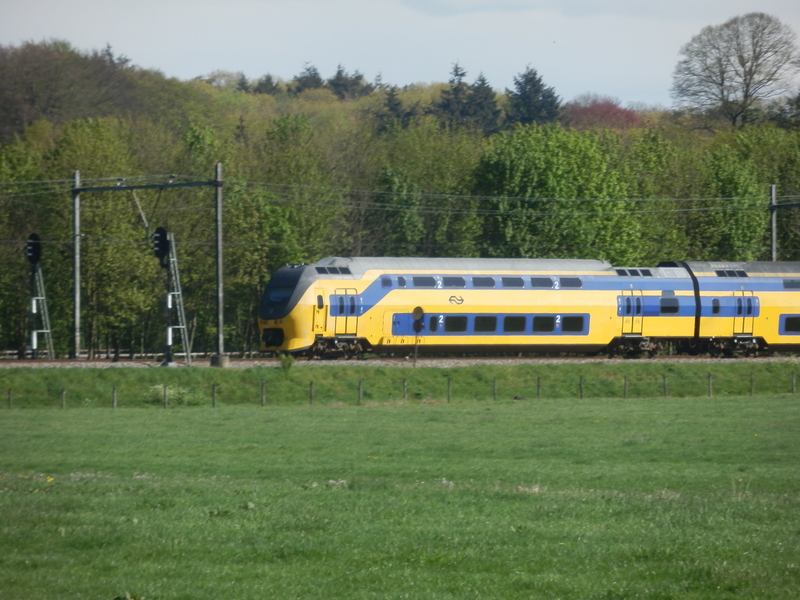 Train Traffic seen from the Confluence Point