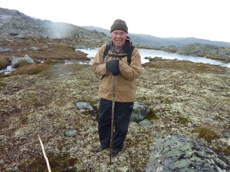 Martin at his first confluence point