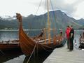 #6: Close to the confluence, in Bjørkedalen, they build viking longships. Ragnar Torseth has crossed the atlantic in one built here