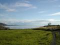 #10: The beautiful nature near the confluence.  Helge and his wife to the right.