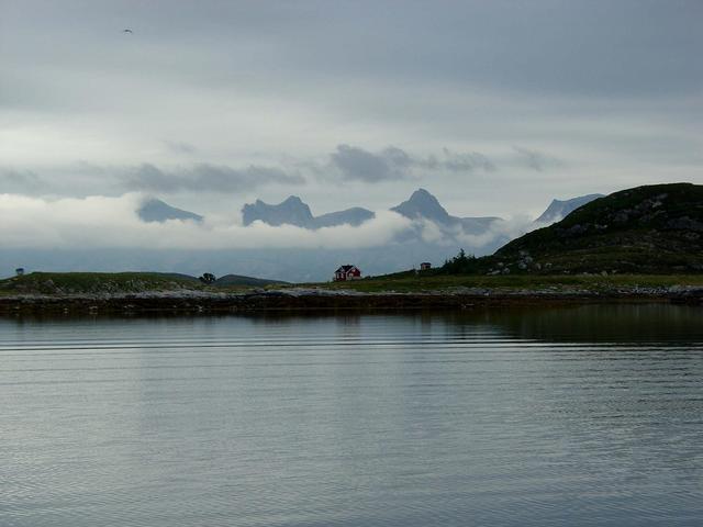 Coastline after the start / Küstenlinie