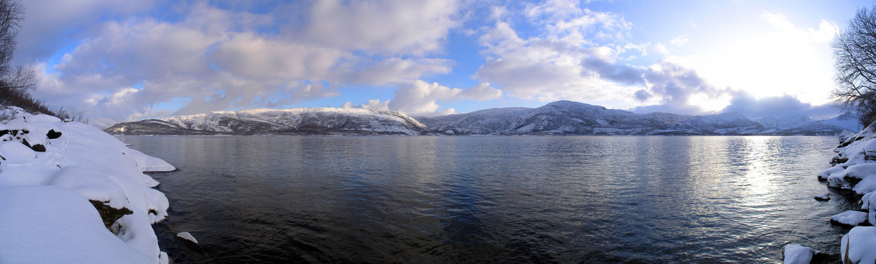 180-degree panorama