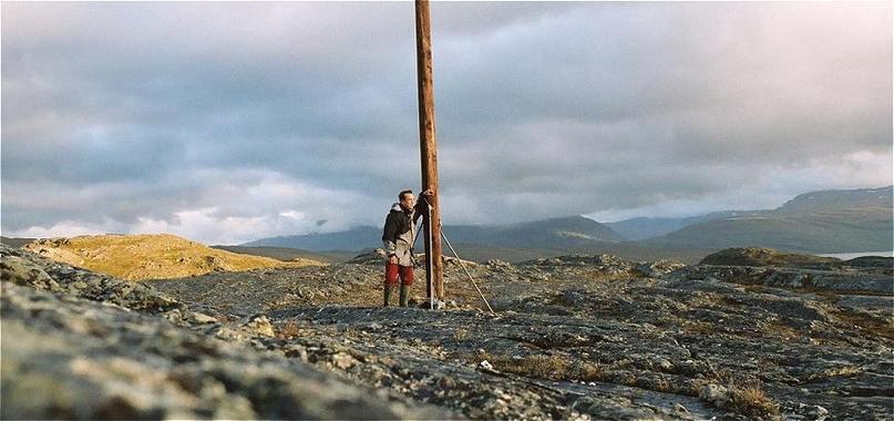 the top of the "Juttar", view south