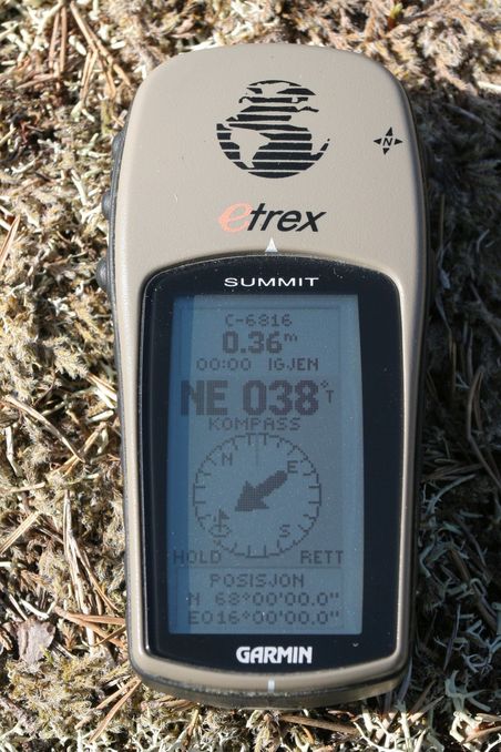 gps at 68°N 16°E