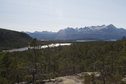 #7: A better view of the pretty lake just South of the confluence point