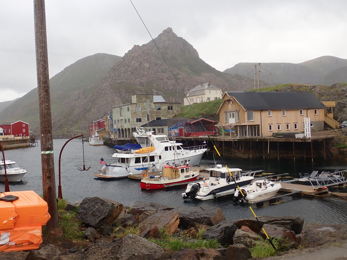 Little Harbour Nyksund / Kleiner Hafen in Nyksund