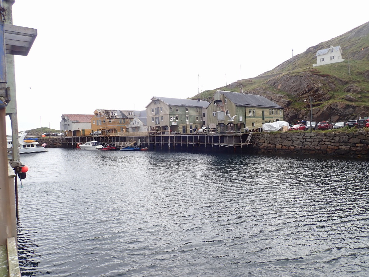 Harbour in the Frontsite from Nyksund / Hafen von vorne in Nykund