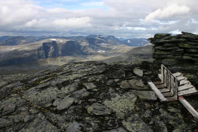 Summit of Dolpen, looking approximately northwest