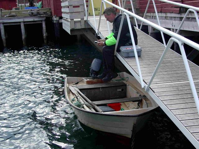 Visitor and Boat befor Start / Startvorbereitungen