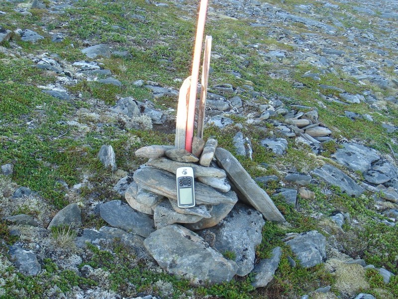 Point Mark from the first Visitor / Punkt-Markierung der ersten Besucher