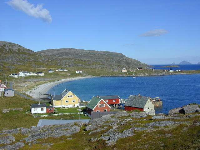 A view of the harbour area.