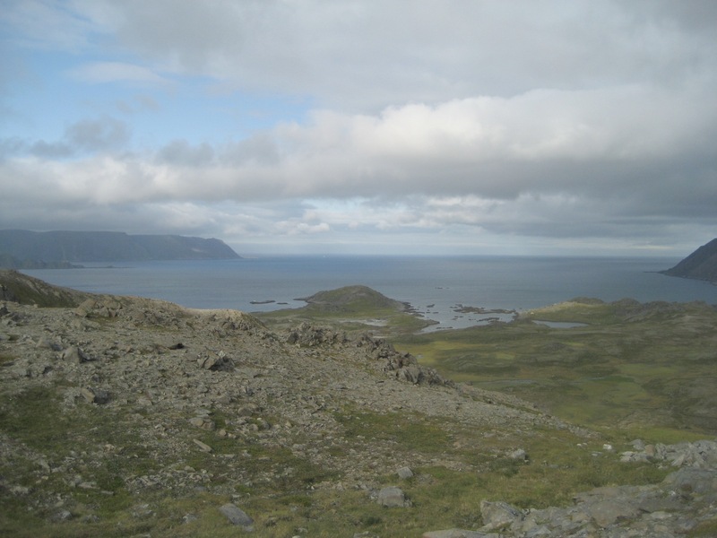 view to the north from the confluence point