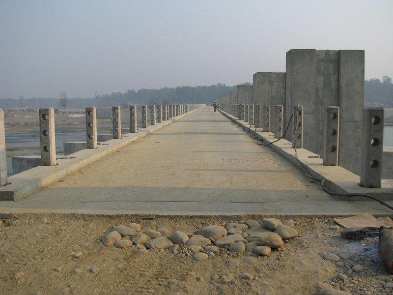 Bridge under construction