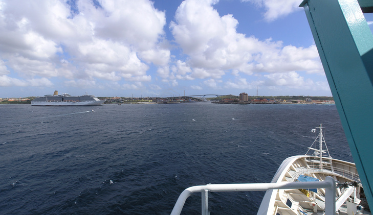 Panorama towards Willemstad