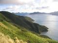 #5: On the way to the confluence, looking at the northern exit of Forsyth Bay