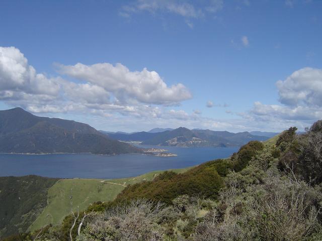 South view - from hilltop close to Confluence