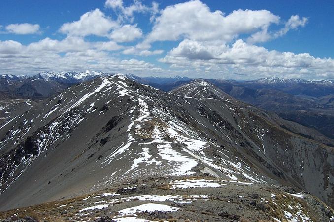 Approaching from the Mt White range.