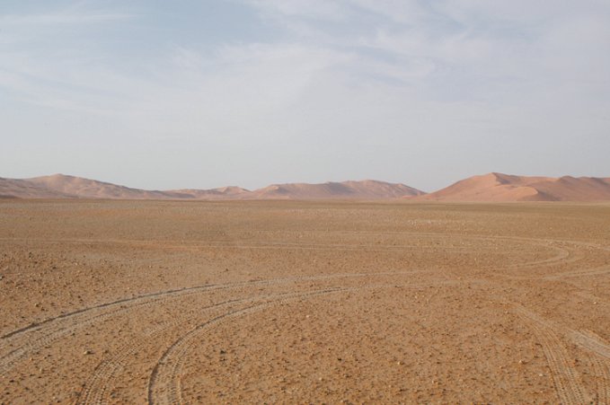 Looking North onto the Confluence Point