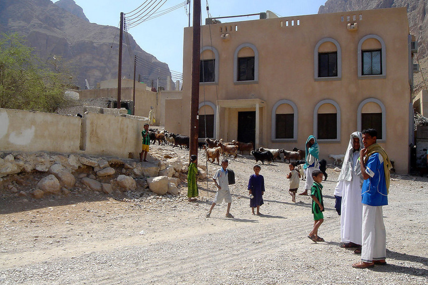 The village where we parked the car and the hike began