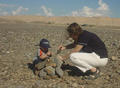 #6: Martina and Alex marking the newly discovered confluence spot.