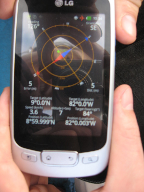 GPS at the confluence point