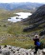 #10: Andy contemplating 14700 feet from an incan stairway