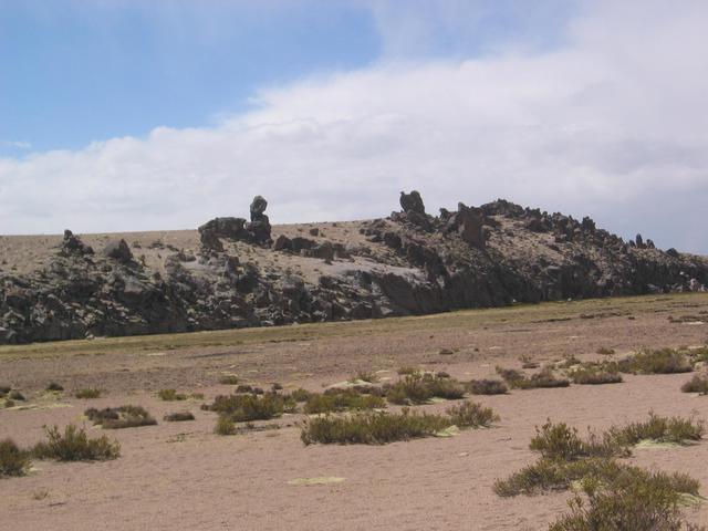 Road Approaching the site