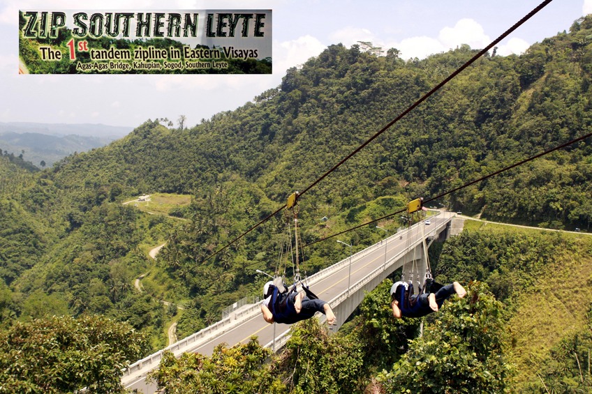 Zip Line near Agas-agas Bridge in Sogod, Southern Leyte