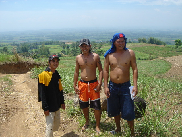 The hiking team minus the hot and bothered one.