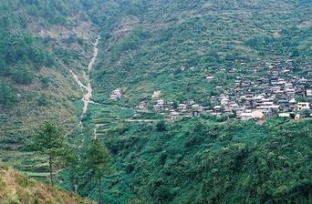 #1: View of Bayyo from across the valley.