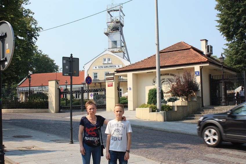 Salt mine in Wieliczka (4 km from the confluence) / Соляная шахта в Величке (4 км от конфлюенции)