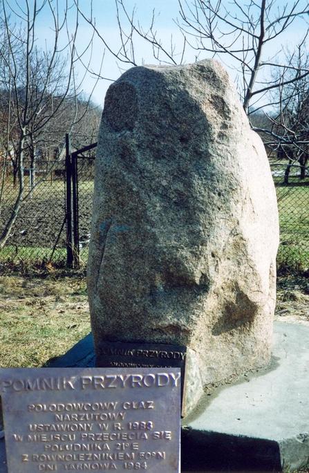 Erratic block - a confluence monument