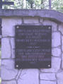 #4: New plate on the cemetery - Nowa tablica na cmentarzu