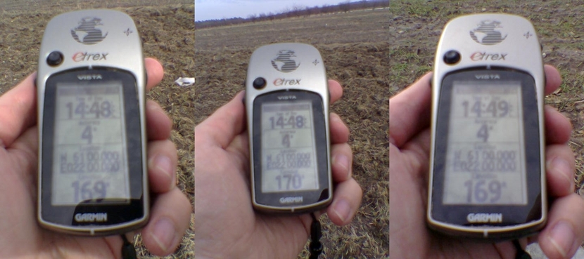 GPS readings