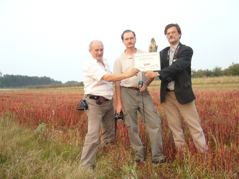 Visitors - ( L - R ) Me, Miroslaw, Wojciech