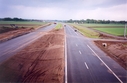 #4: View towards SE from the bridge over A2 highway - ca.1 km from the confluence