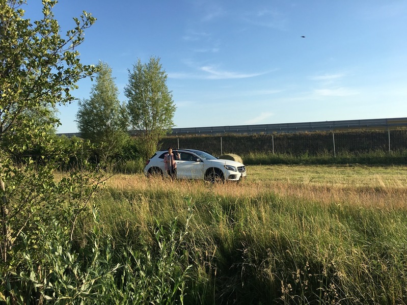 Car parking at the Confluence