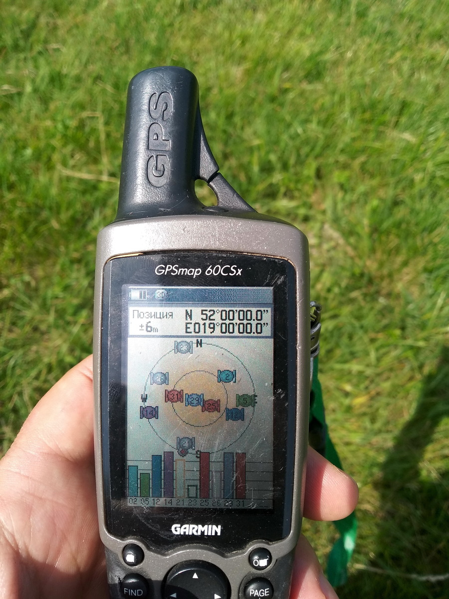 GPS reading