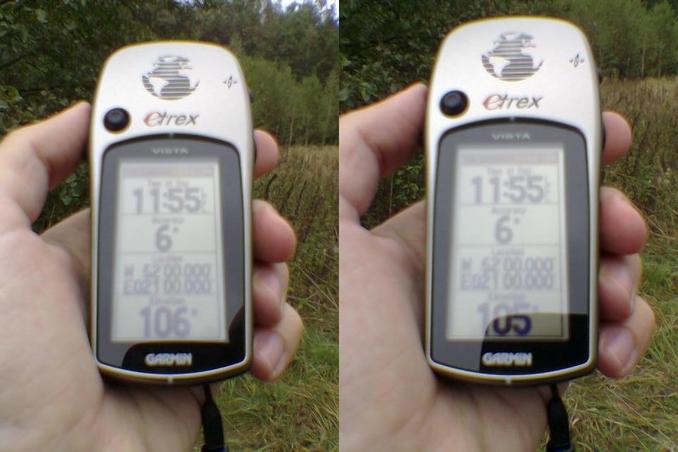 GPS readings