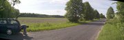 #8: View from road onto CP across field, towards N-W - Widok z drogi na CP poprzez pole uprawne w kierunku W-N