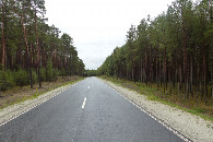 #10: Obecny wygląd drogi wojewódzkiej 123 w pobliżu punktu / Provincial road 123 near the confluence