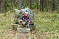 #8: Ja i Pixiu w punkcie pomiaru / Me and my dog 