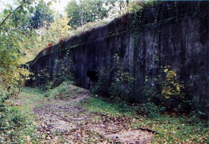 The old bunkers