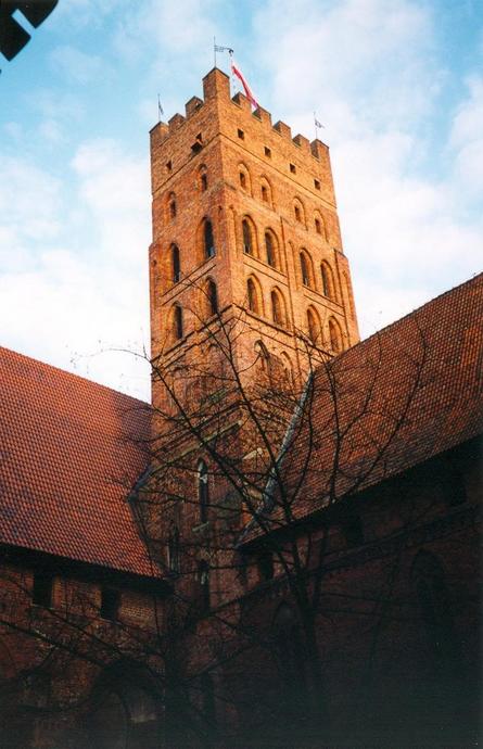 Teutonic Knights Castle in Malbork