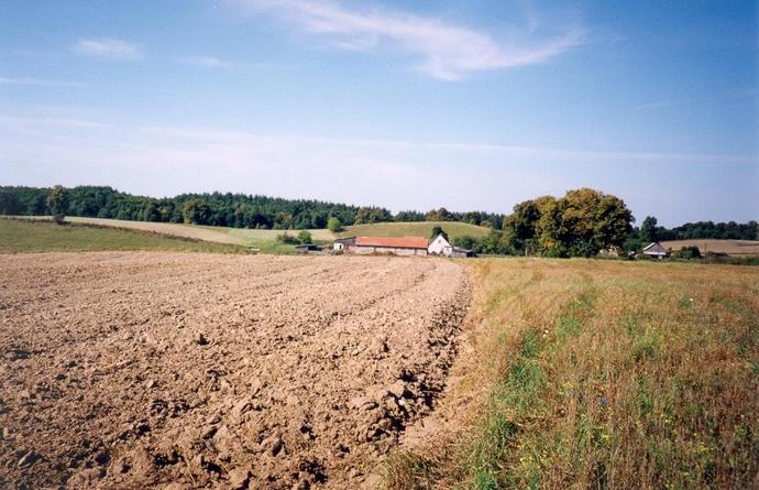 View towards W from the confluence