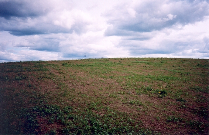 View towards S from the confluence