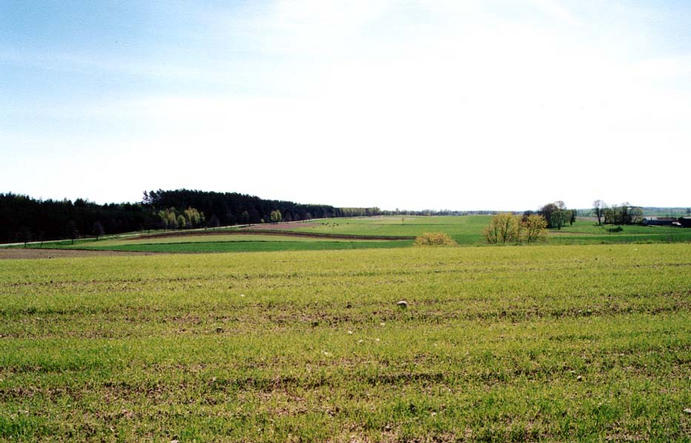 a deserted farmhouse