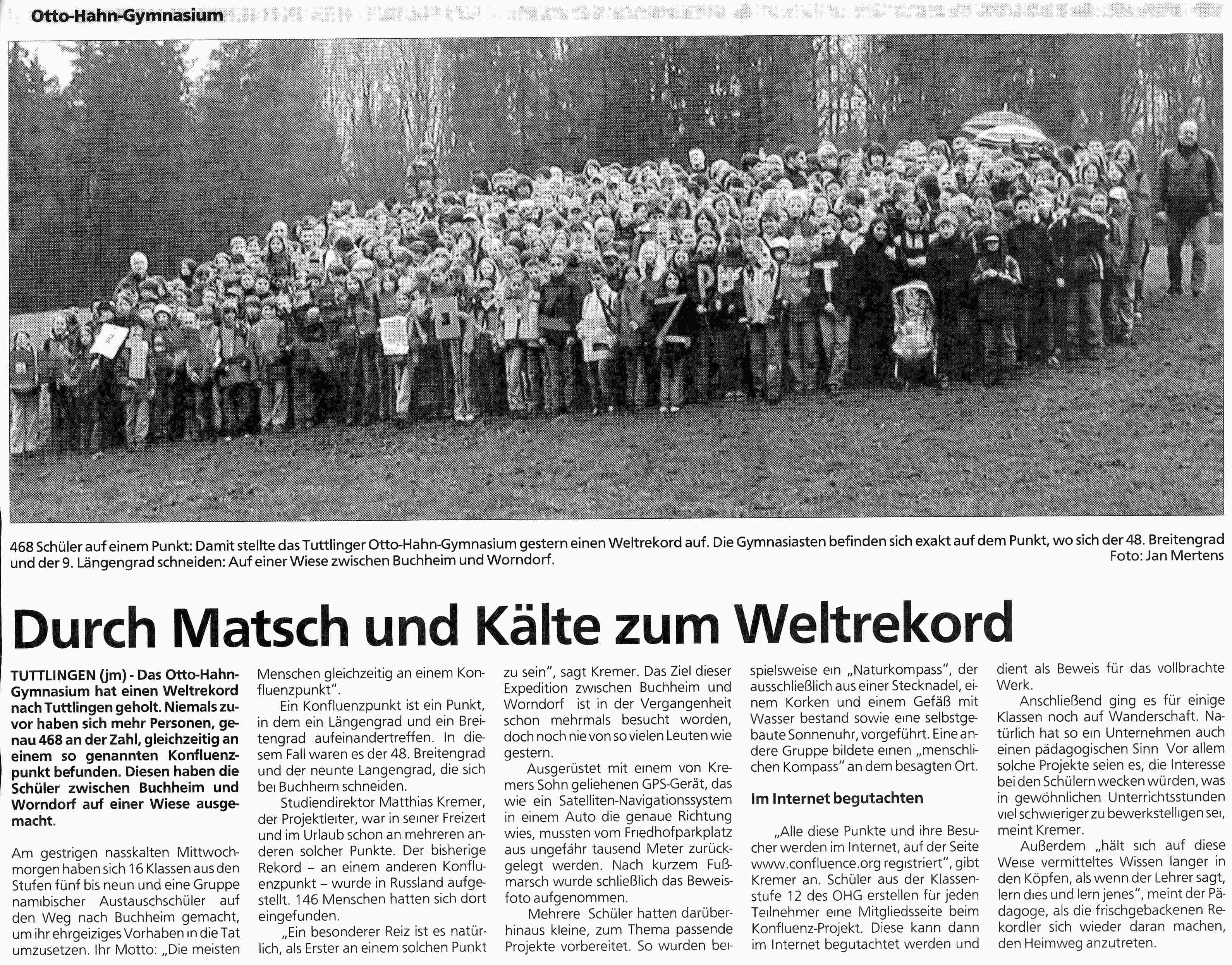 Gr�nzbote Tuttlingen article